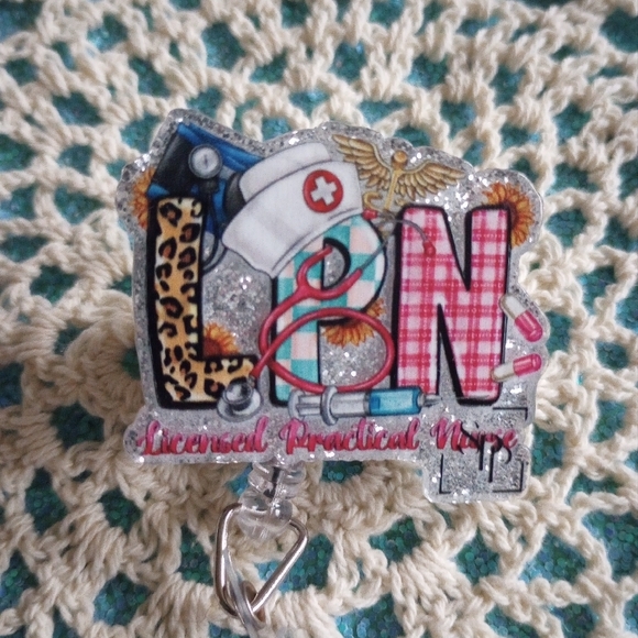 Licensed Practical Nurse Badge Reel - Picture 2 of 7